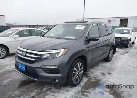 2016 Honda Pilot Elite из США, поврежденный, VIN 5FNYF6H00GB128355